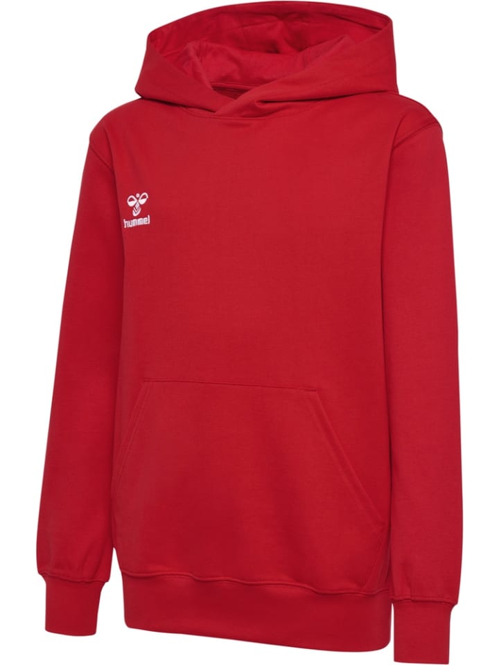 

Детская толстовка "Hmlgo 2.0 Hoodie Kids" красного цвета Hummel