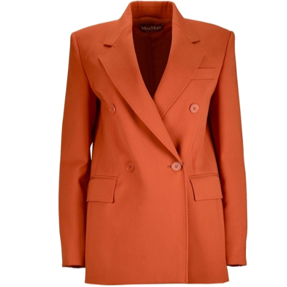 

Женский пиджак для делового костюма Orange MaxMara Studio, оранжевый