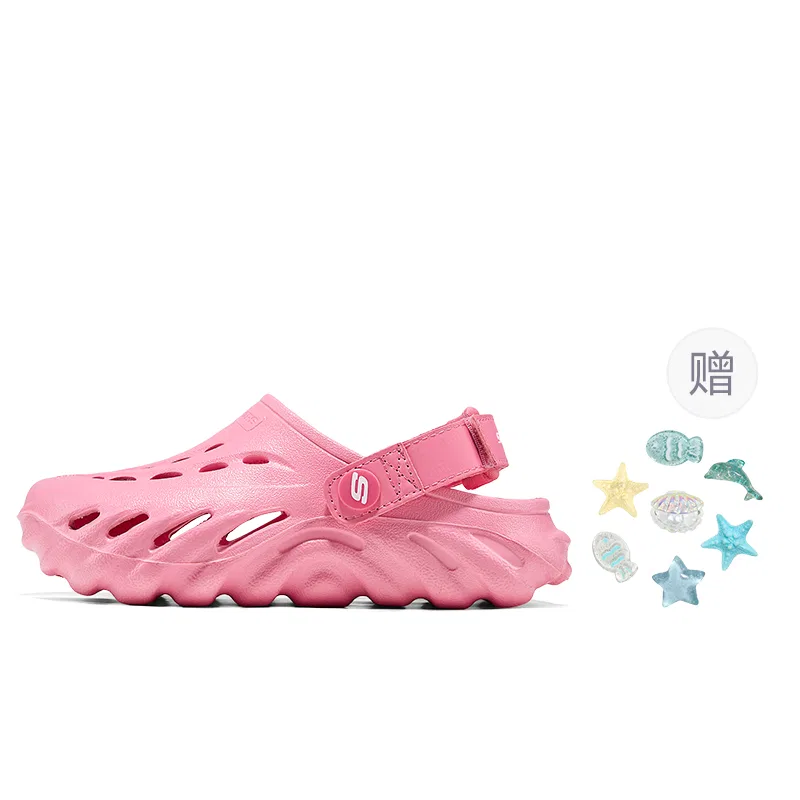Сандалии детские с защитой от скольжения Skechers Kids FOAMIES Coral