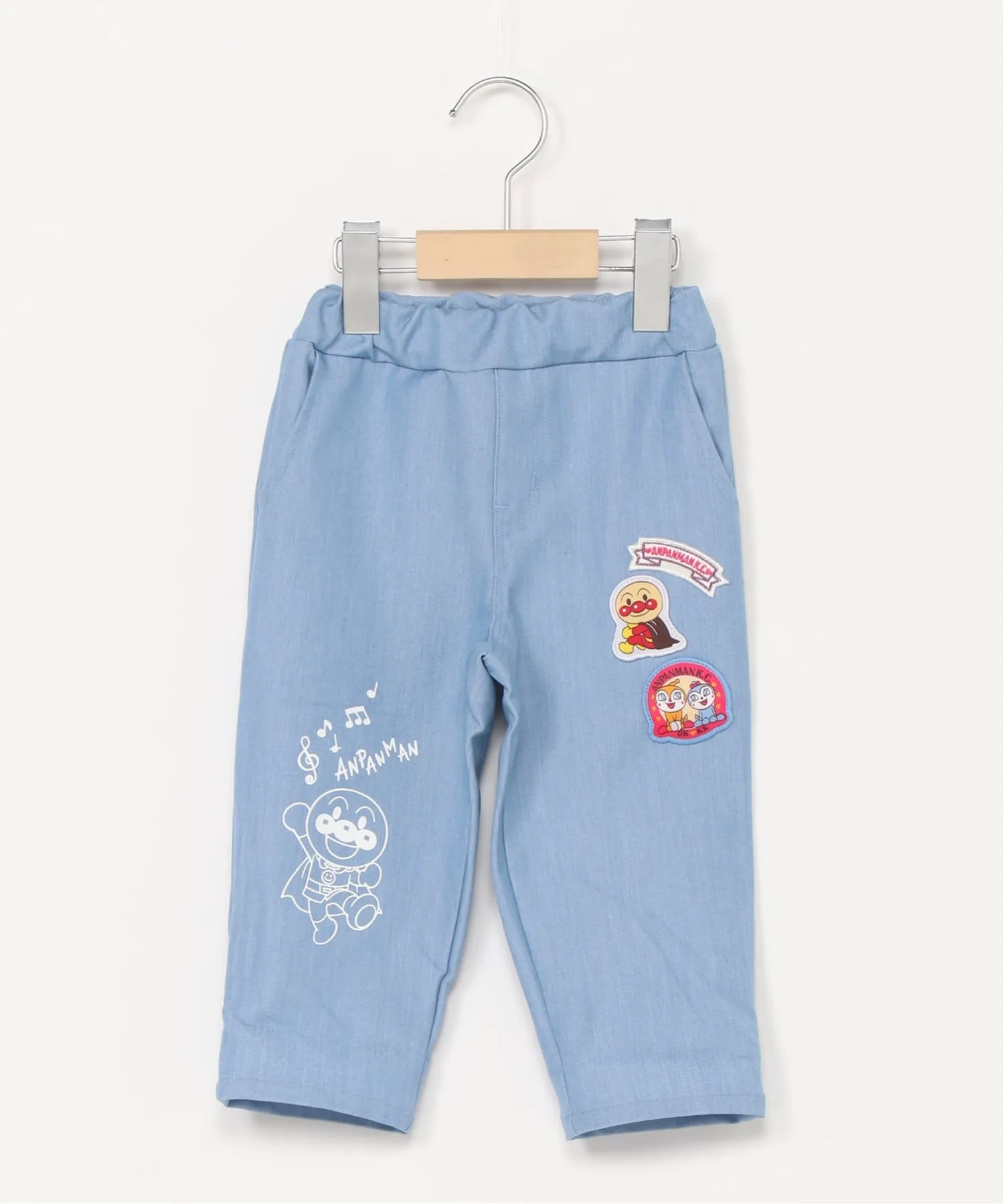 Детская коллекция ANPANMAN/Джинсовые брюки с нашивкой Anpanman Kids Collection, цвет Blue