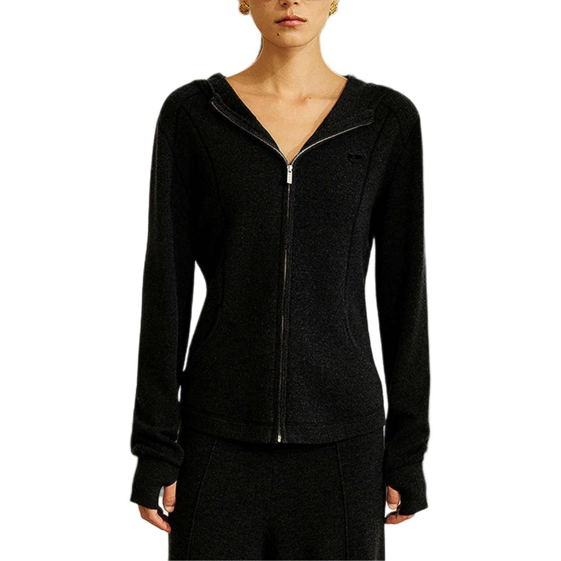 

Куртки и пальто KARL LAGERFELD FW25 Slim Fit для женщин KARL LAGERFELD / Karl Lagerfeld Jeans, темно-серый