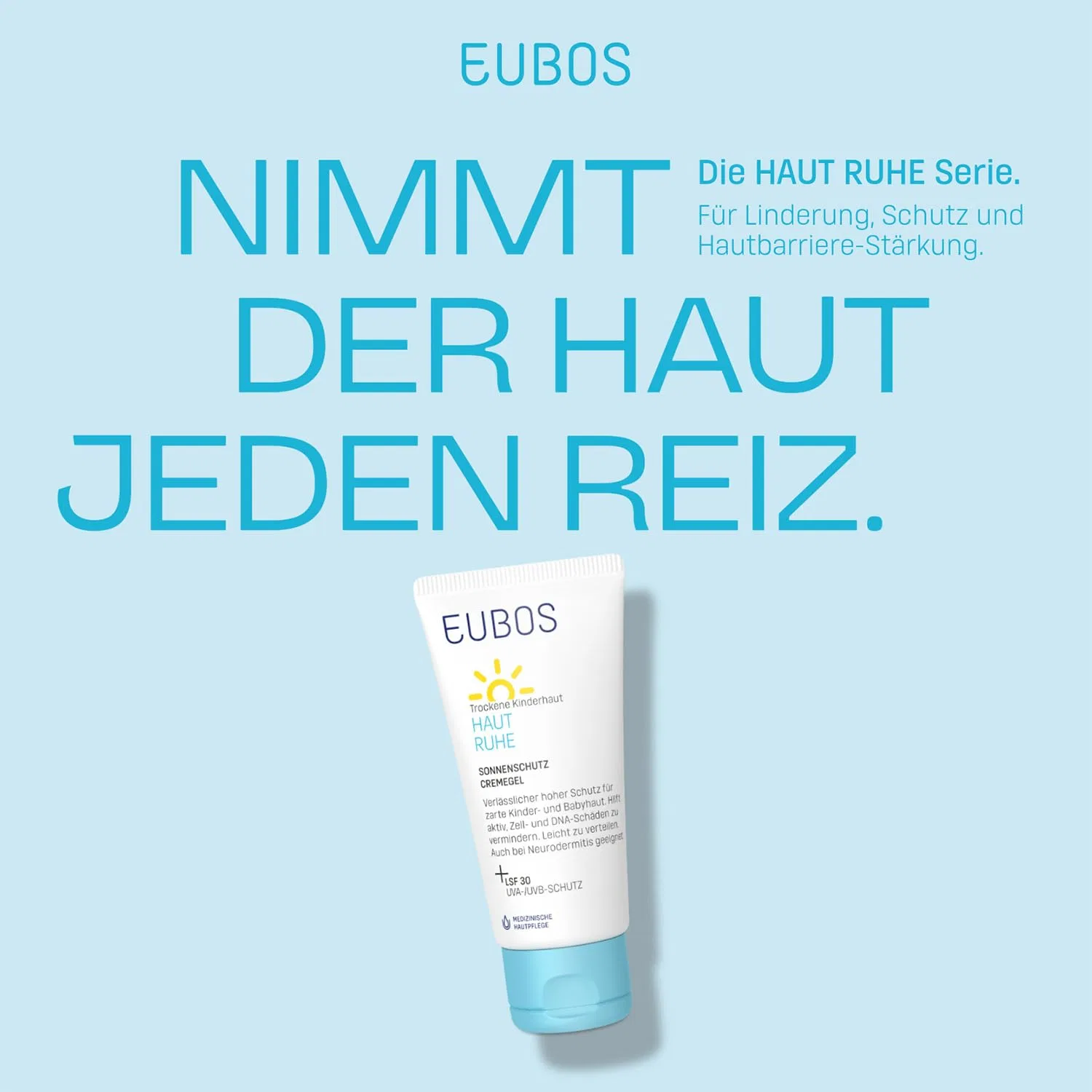 Солнцезащитный крем-гель Eubos Skin Rest SPF 30 для детей Eubos — фото 2
