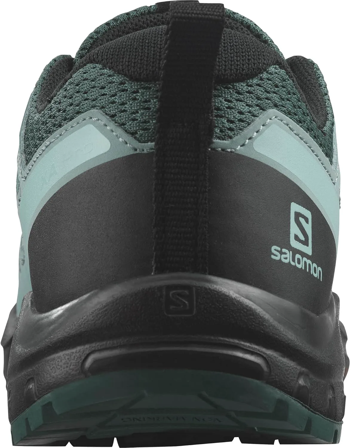Унисекс-детские кроссовки для трейлраннинга Salomon Kids Xa Pro V8, черный/синий — фото 4