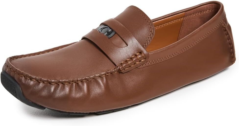 

Мужские лоферы COACH C Coin из кожи, Saddle