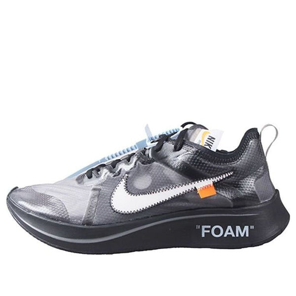 

Кроссовки x off white zoom fly sp Nike, черный