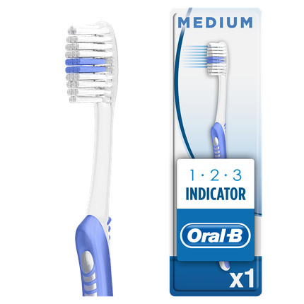 

Зубная щетка Oral B 123 Индикатор 35 Средняя Oral-B