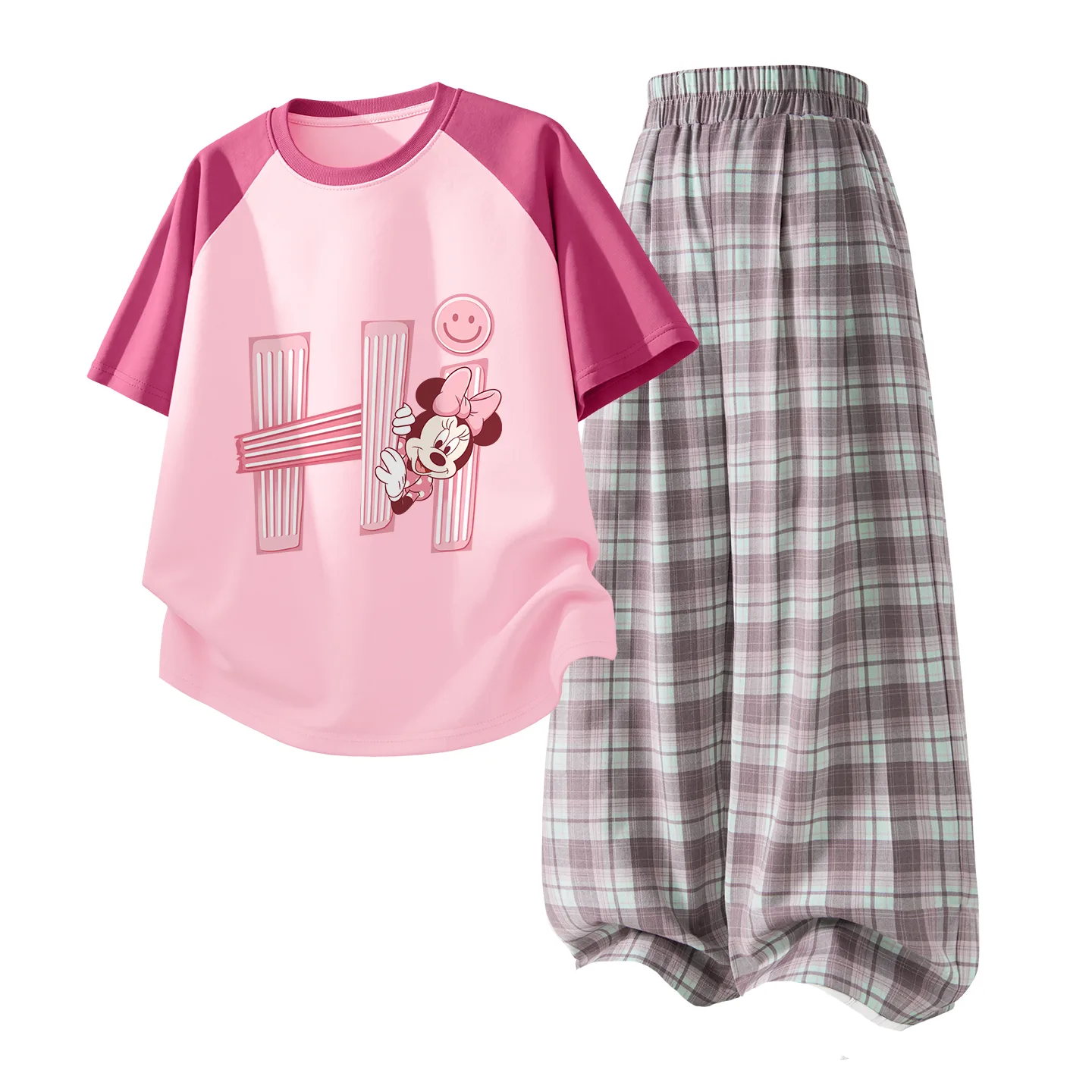 Детский спортивный комплект Casual Disney, Dihine Berry Pink+Pure Pink