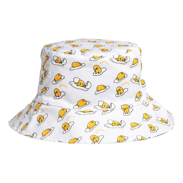 

Шапка adidas neo X Yellow Crossover Full Print Logo Cotton Fisherman's hat Unisex White, белый