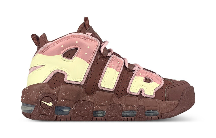 Баскетбольные кроссовки Nike Air More Uptempo Vintage унисекс, Dark Brown — фото 2