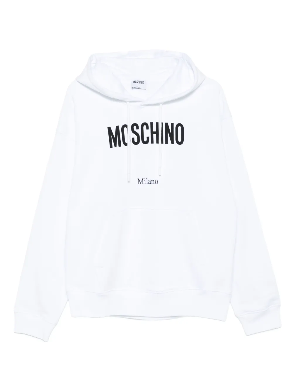 

Худи с логотипом Moschino, белый