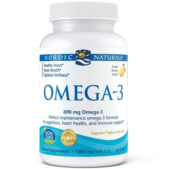 

Nordic Naturals, Омега-3 60 капсул