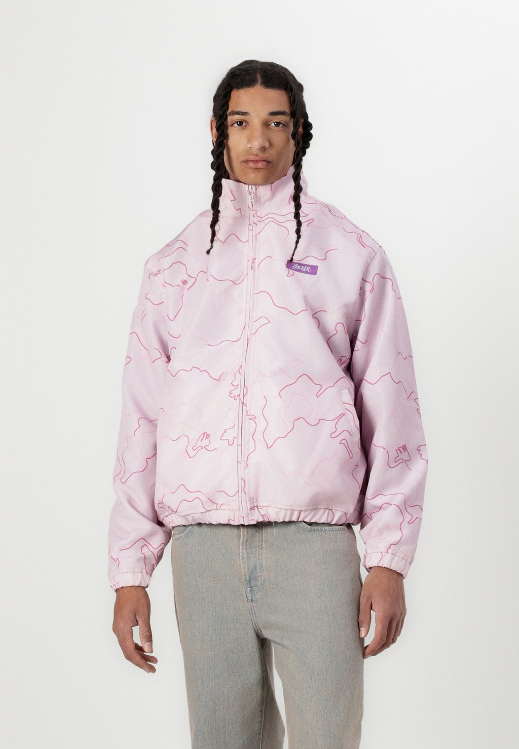 

Летняя куртка RIPSTOP JACKET UNISEX Jacker, розовый