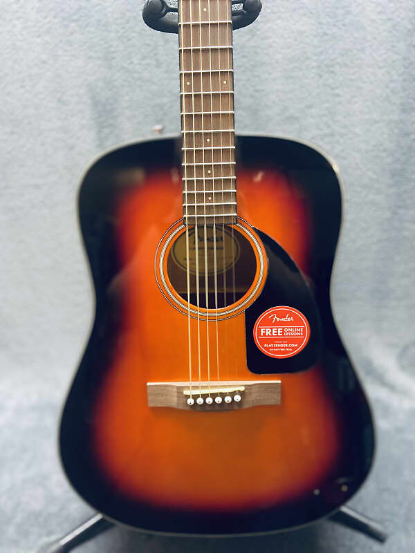 

Акустическая гитара Fender CD-60 with Walnut Fretboard 2020 - Present - Sunburst