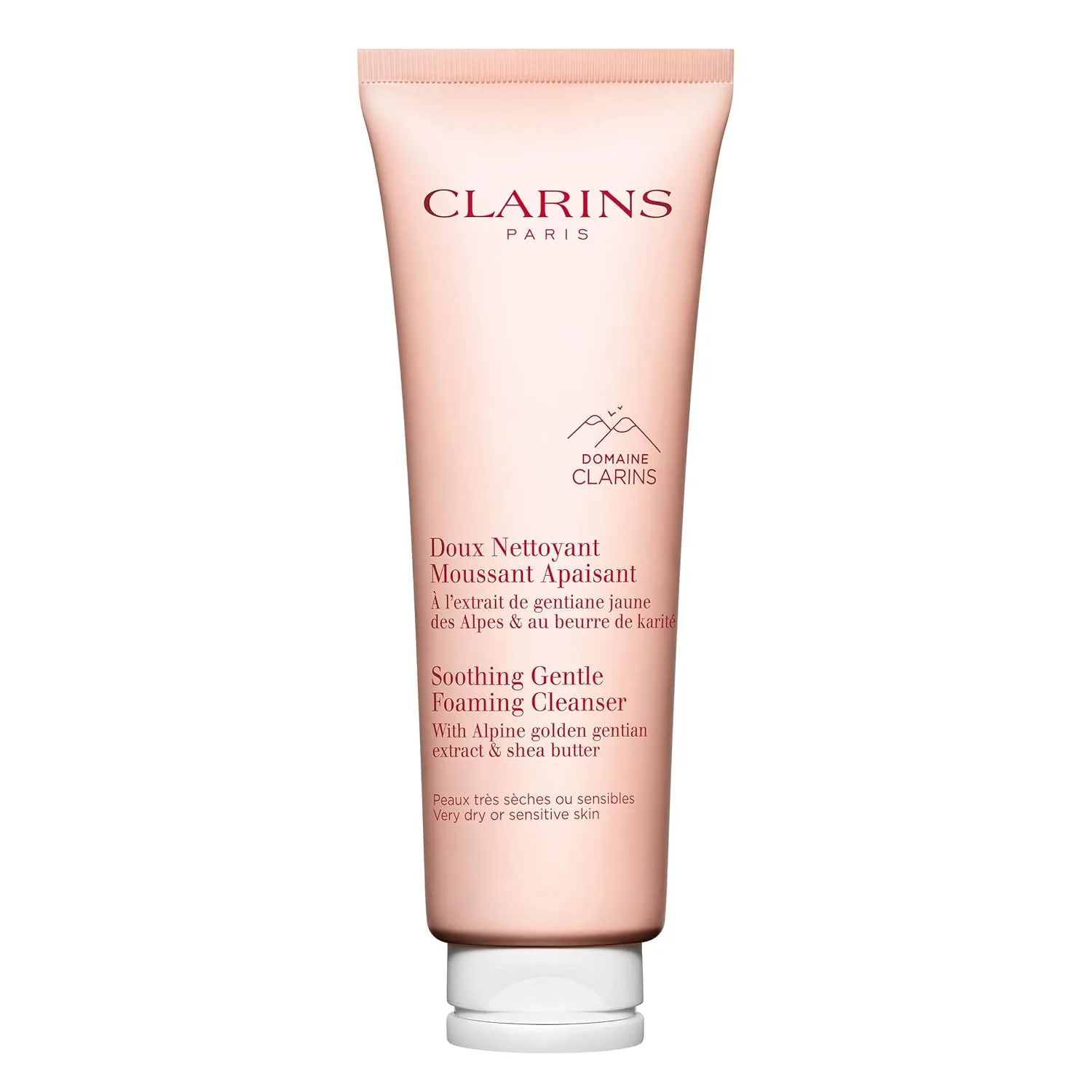 Пенка для умывания Clarins — Успокаивающая пенящаяся | Очищает, успокаивает и смягчает кожу | Содержит питательное