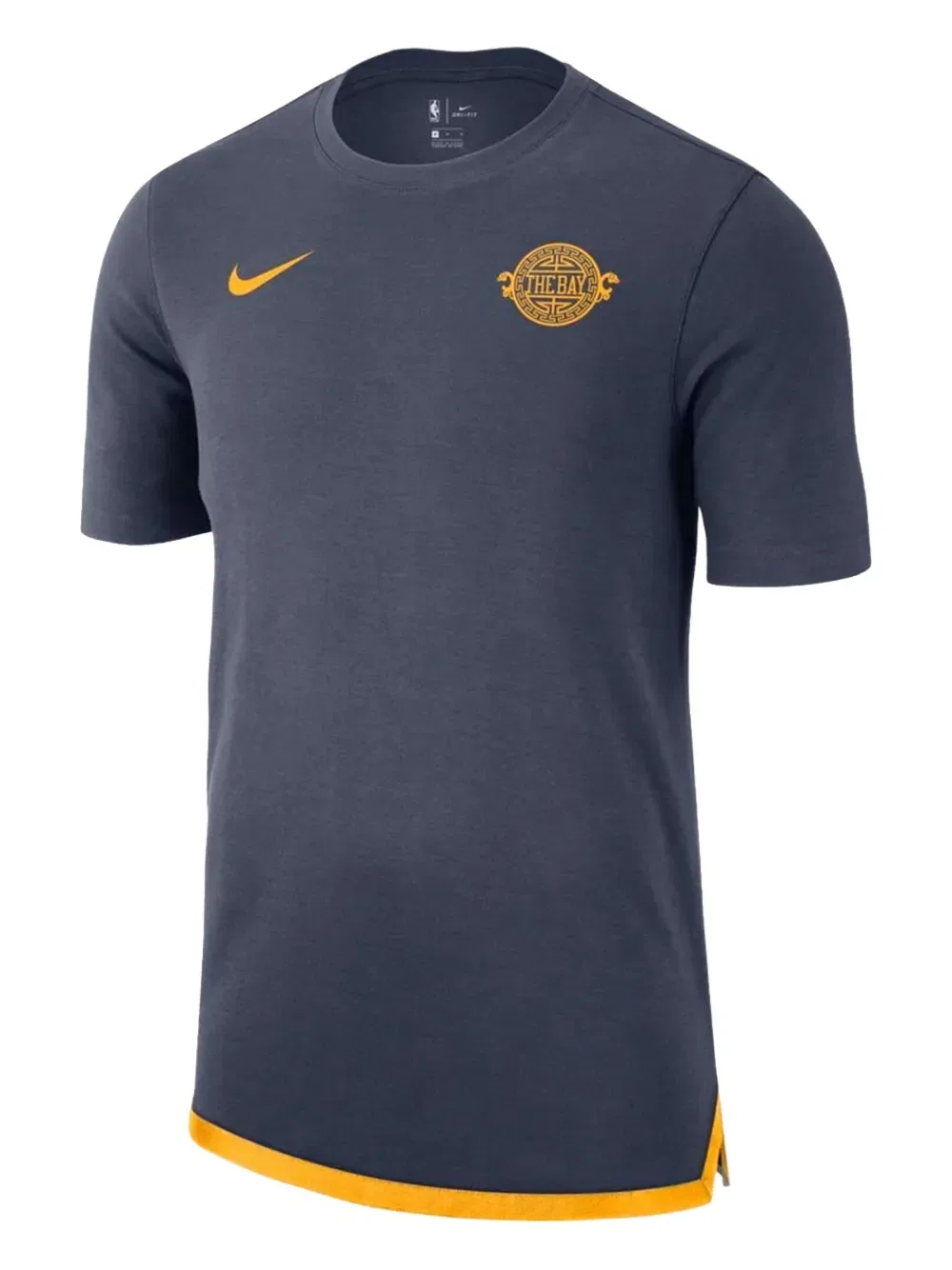 Футболка с круглым вырезом NBA Golden State Warriors Nike, синий