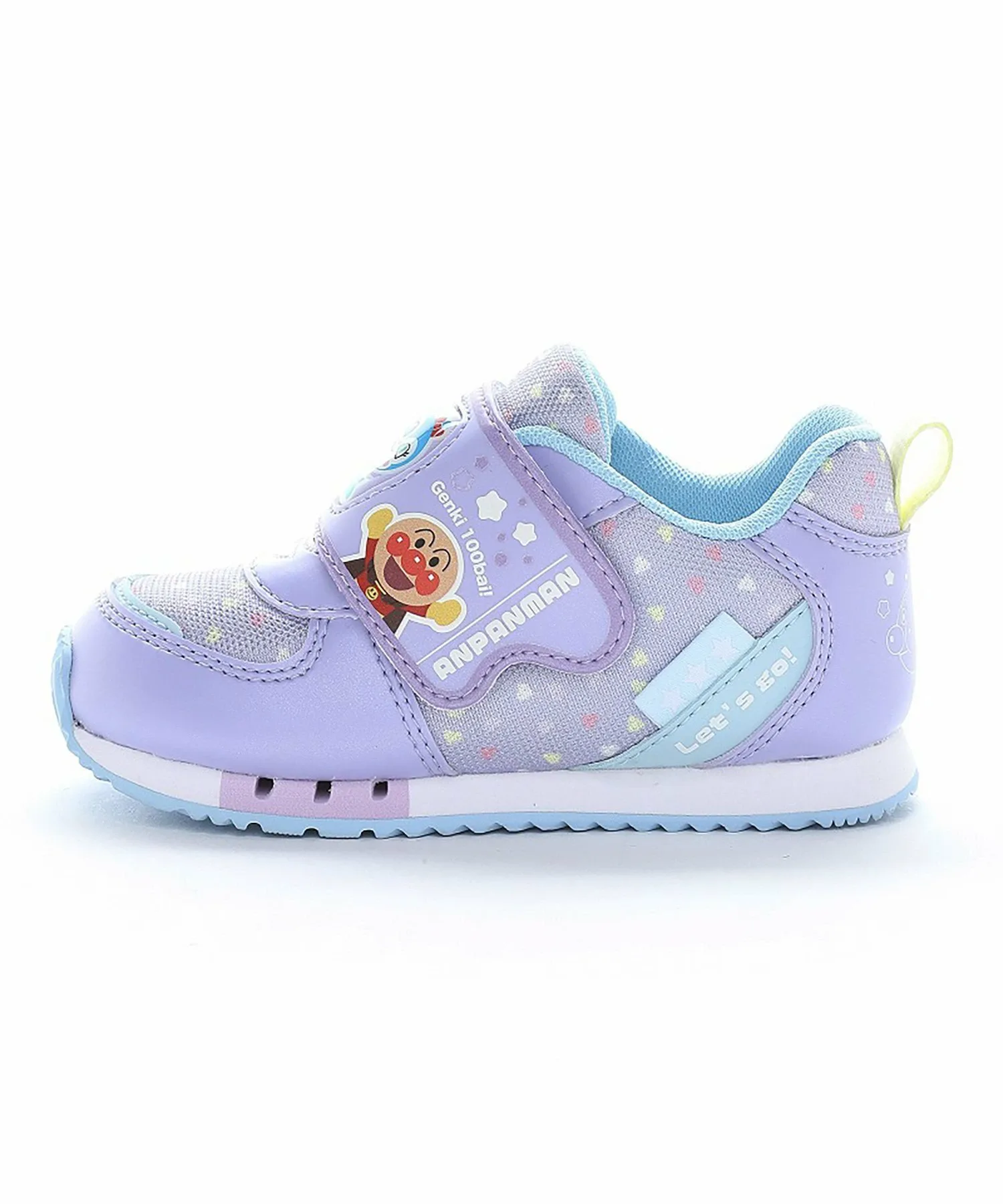 Детские кроссовки Anpanman AP C184 фиолетового цвета Moonstar, purple — фото 4
