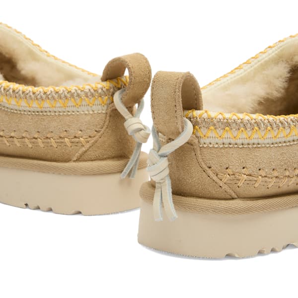 Тасмановские туфли-слипоны Ugg, цвет mustard seed — фото 3