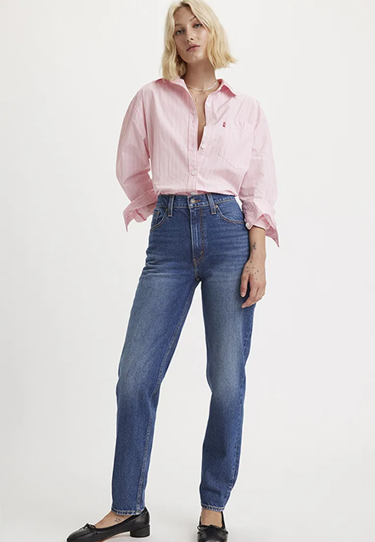 Джинсы женские, 80-е Mom Jeans, Levi's, мультиколор