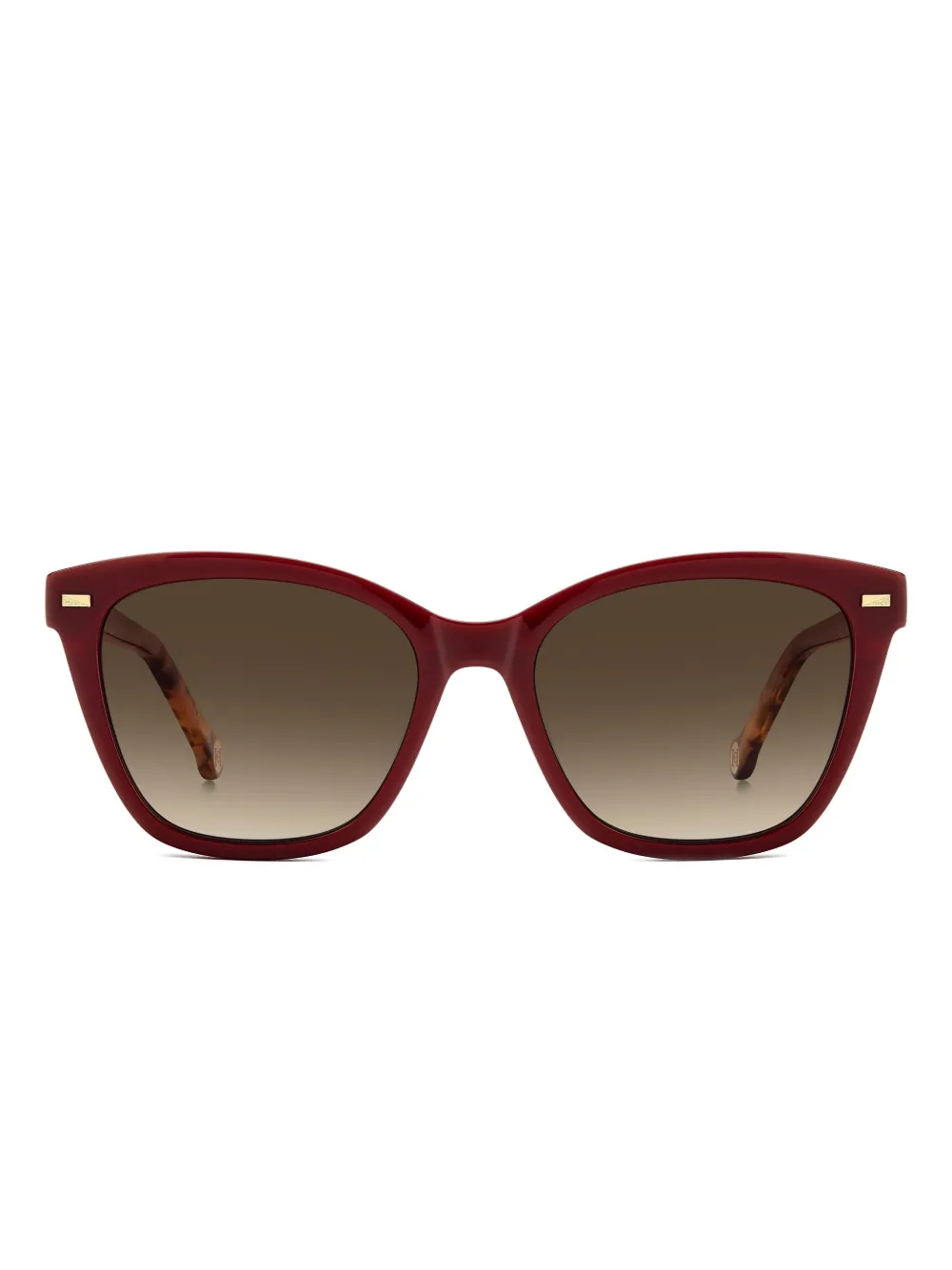 

Очки в оправе черепаховой расцветки Carolina Herrera, красный