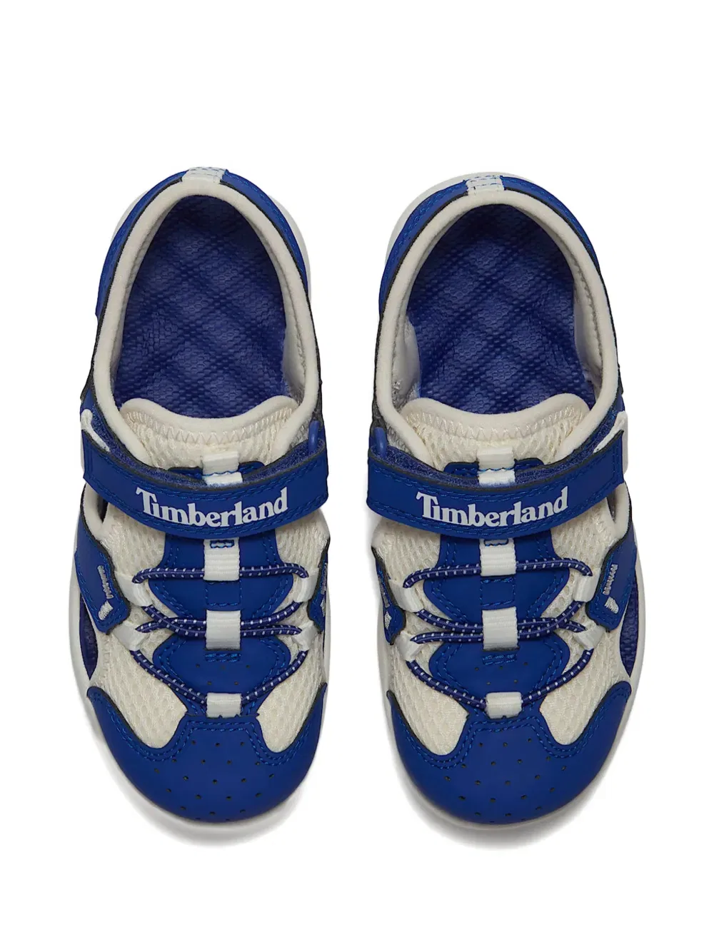 Сандалии Perkins Row с ремешком на липучке Timberland Kids, синий — фото 4