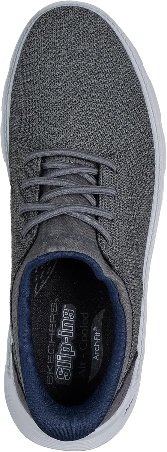Туфли Skechers Men's Arch Fit Garza - ChapmanBungee, Char Anthracite — фото 3