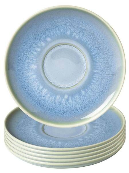 

Кофейные блюдца набор из 6 штук. Villeroy & Boch, черный