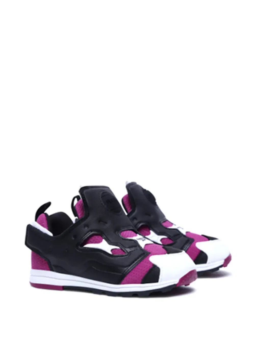 Кроссовки Versa Pump Fury "ягодный/черный" Reebok — фото 2