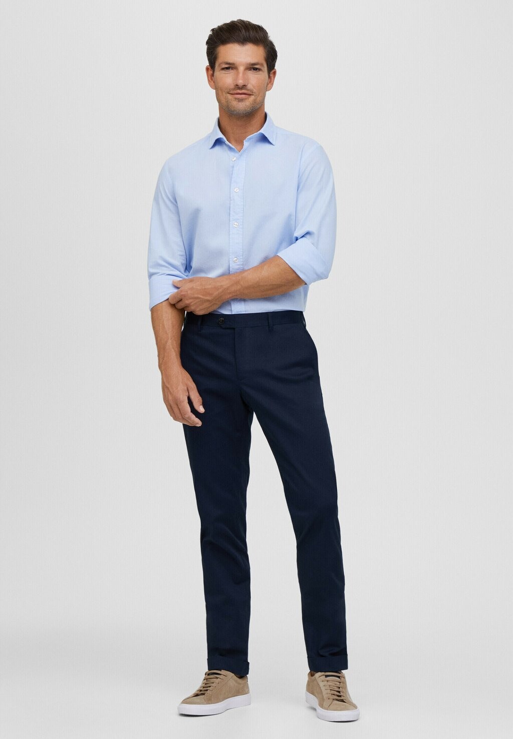 

Рубашка Façonnable, светло-голубой