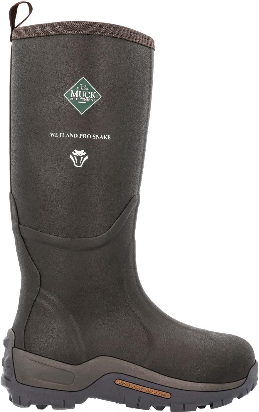 

Мужские сапоги MUCK Wetland Pro с защитой от укусов змей, коричневый