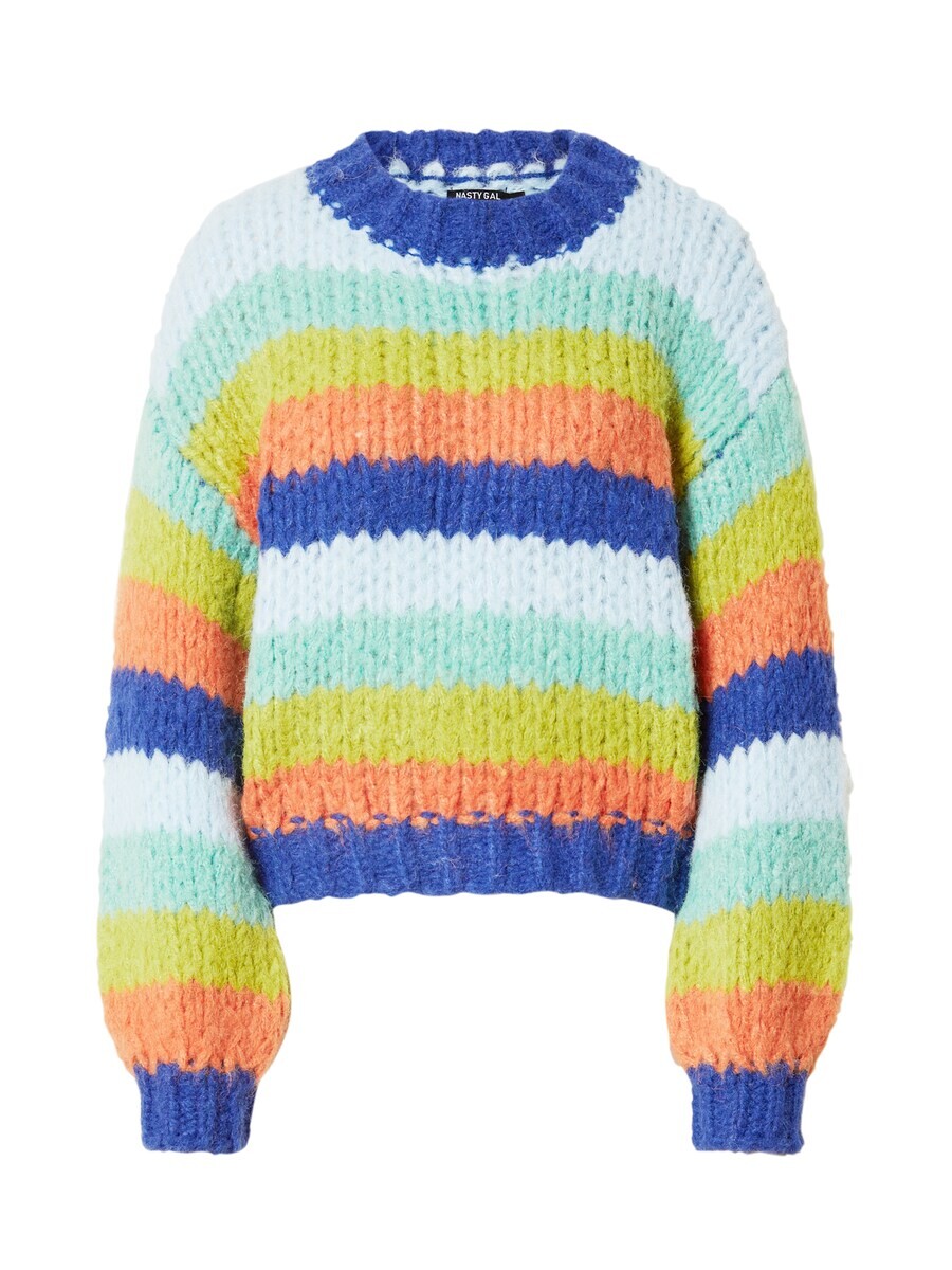 

Тонкий вязаный свитер Nasty Gal Sweater, синий/светло-синий