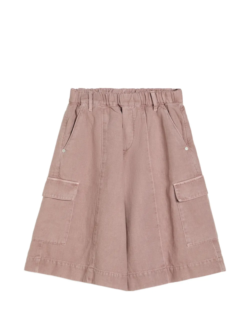 

Брюки карго с декором Monili Brunello Cucinelli Kids, розовый