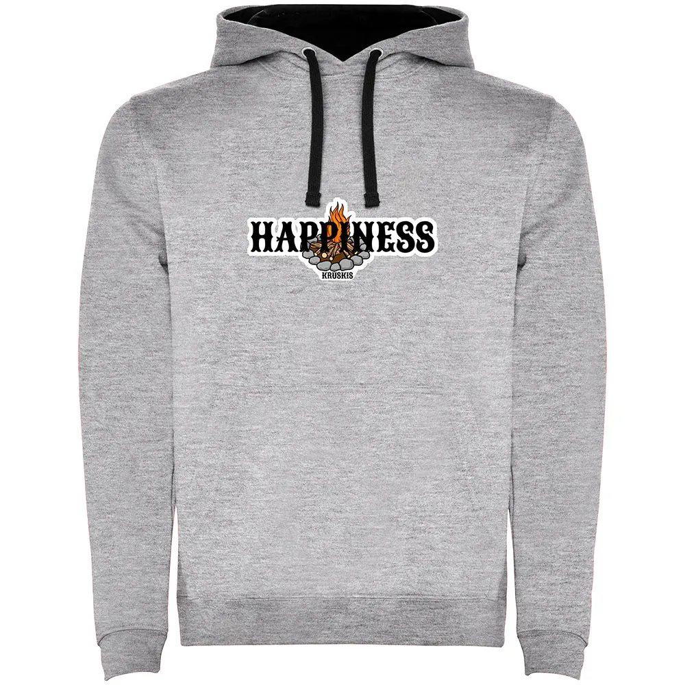 

Худи Kruskis Campfire Happiness, серый