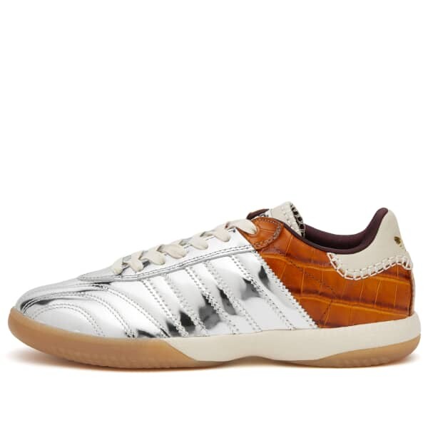 

Кроссовки X wales bonner mn samba metallic Adidas, серебряный, Серый, Кроссовки X wales bonner mn samba metallic Adidas, серебряный
