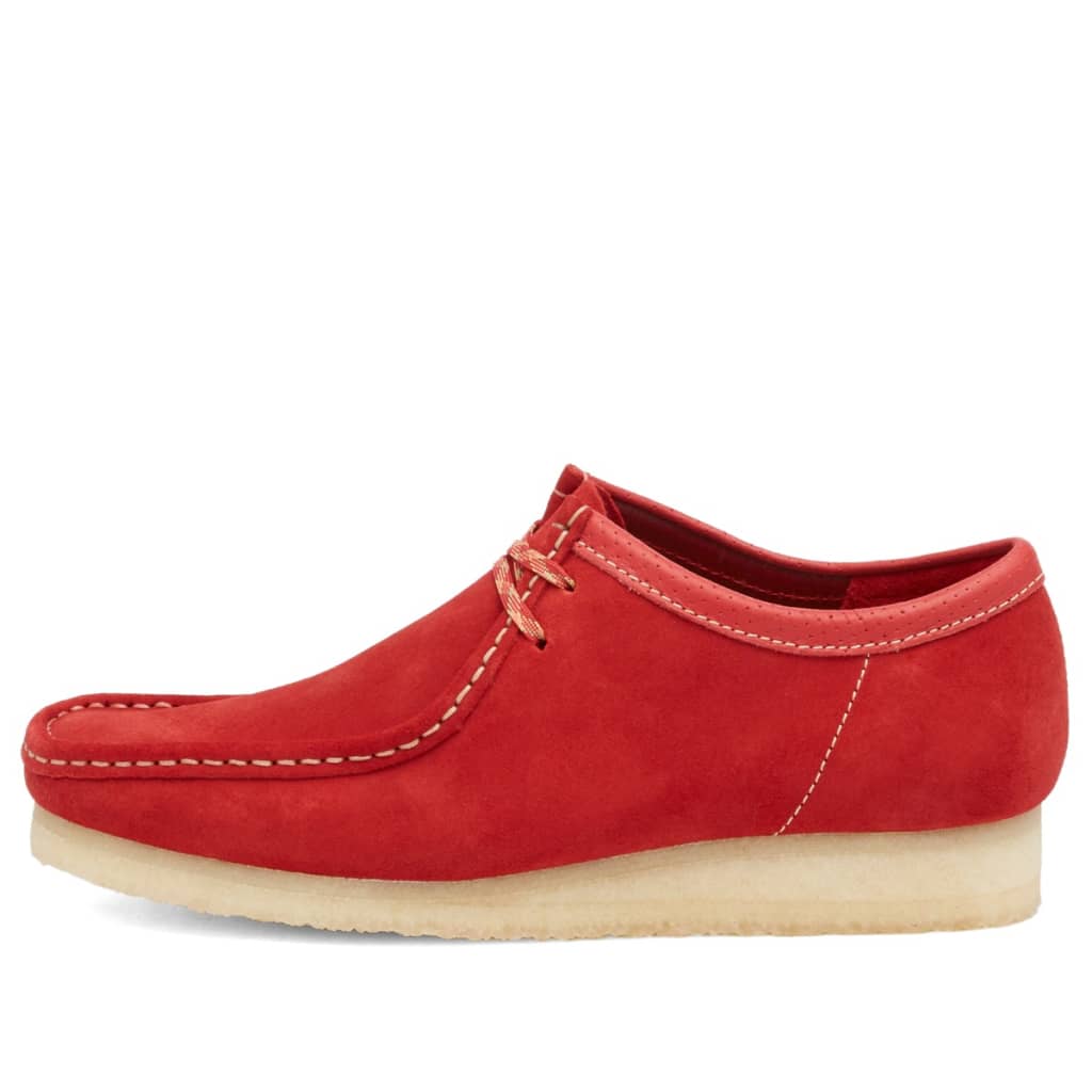 

Кроссовки Wallabee Clarks Originals, красный