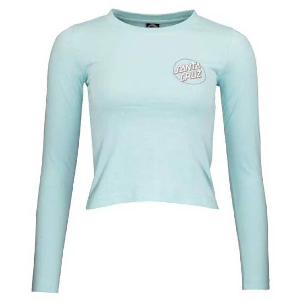 

Футболка с длинным рукавом Santa Cruz Screaming paisley dot, синий