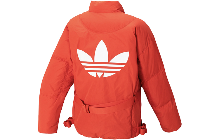 Adidas Originals Женский пуховик ярко-розовый флуоресцентный красный, Bright Pink Neon Red — фото 2