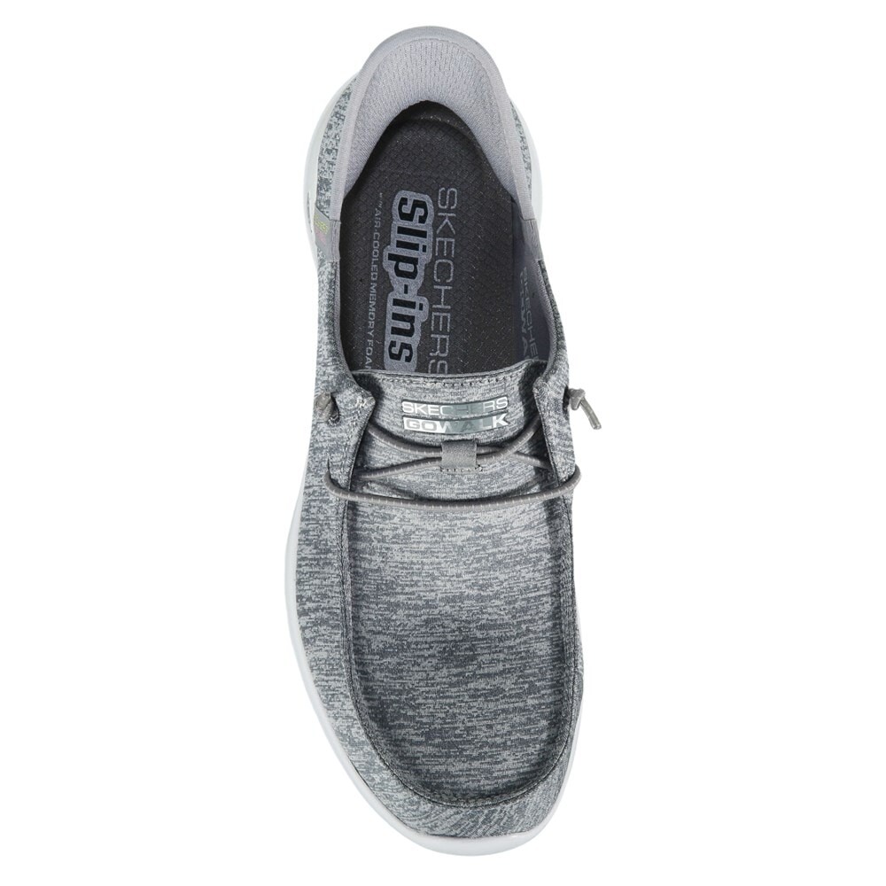 Женские слипоны GO Walk Joy Slip On Skechers, серый — фото 4