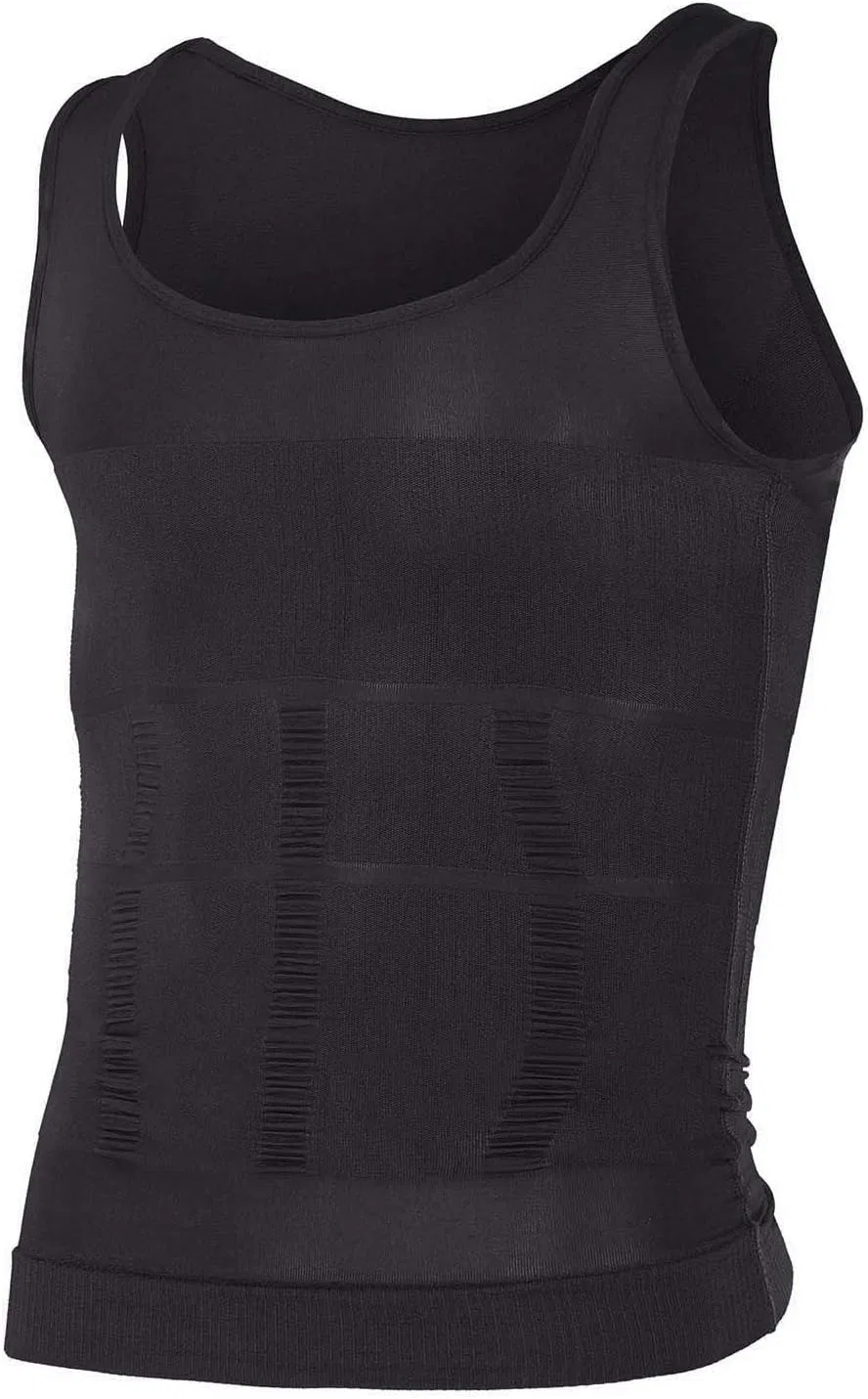 Мужская компрессионная майка Quick Dry, Mesh, серый — фото 4