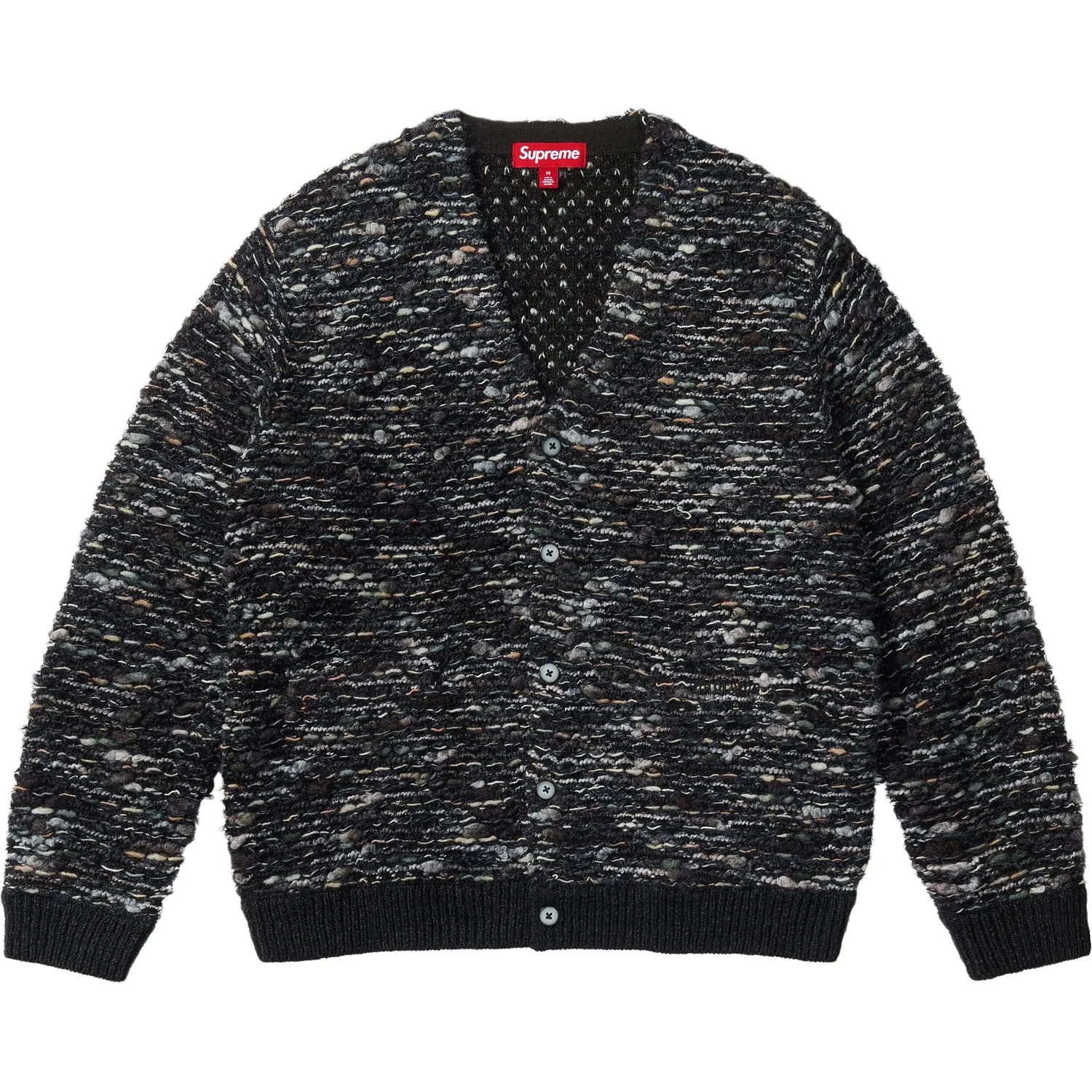 Текстурированный кардиган FW25 WEEK13 Unisex Supreme, marine/темно- — фото 3