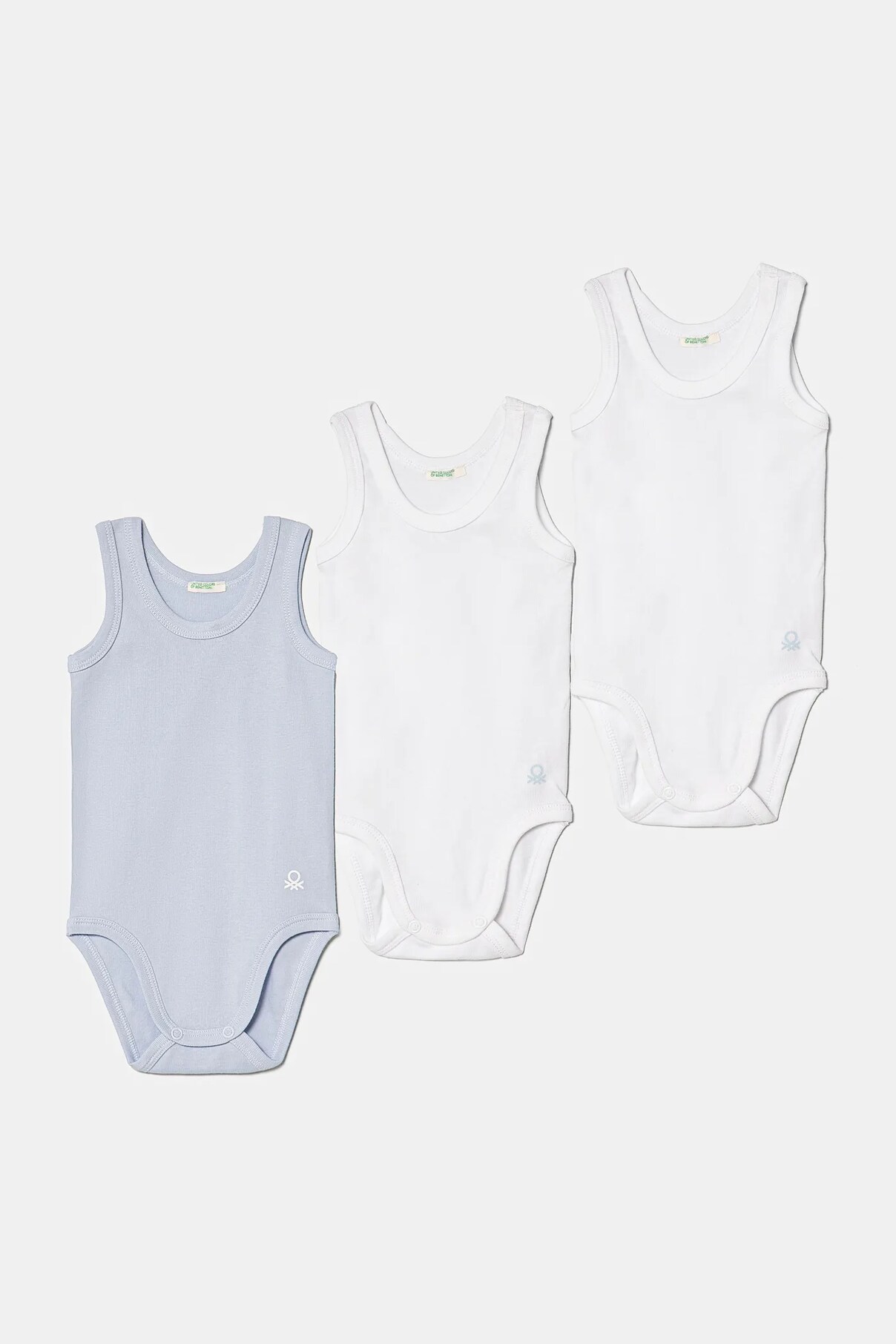 

Baby Cotton Bodysuit 3 шт. в упаковке United Colors Of Benetton, синий