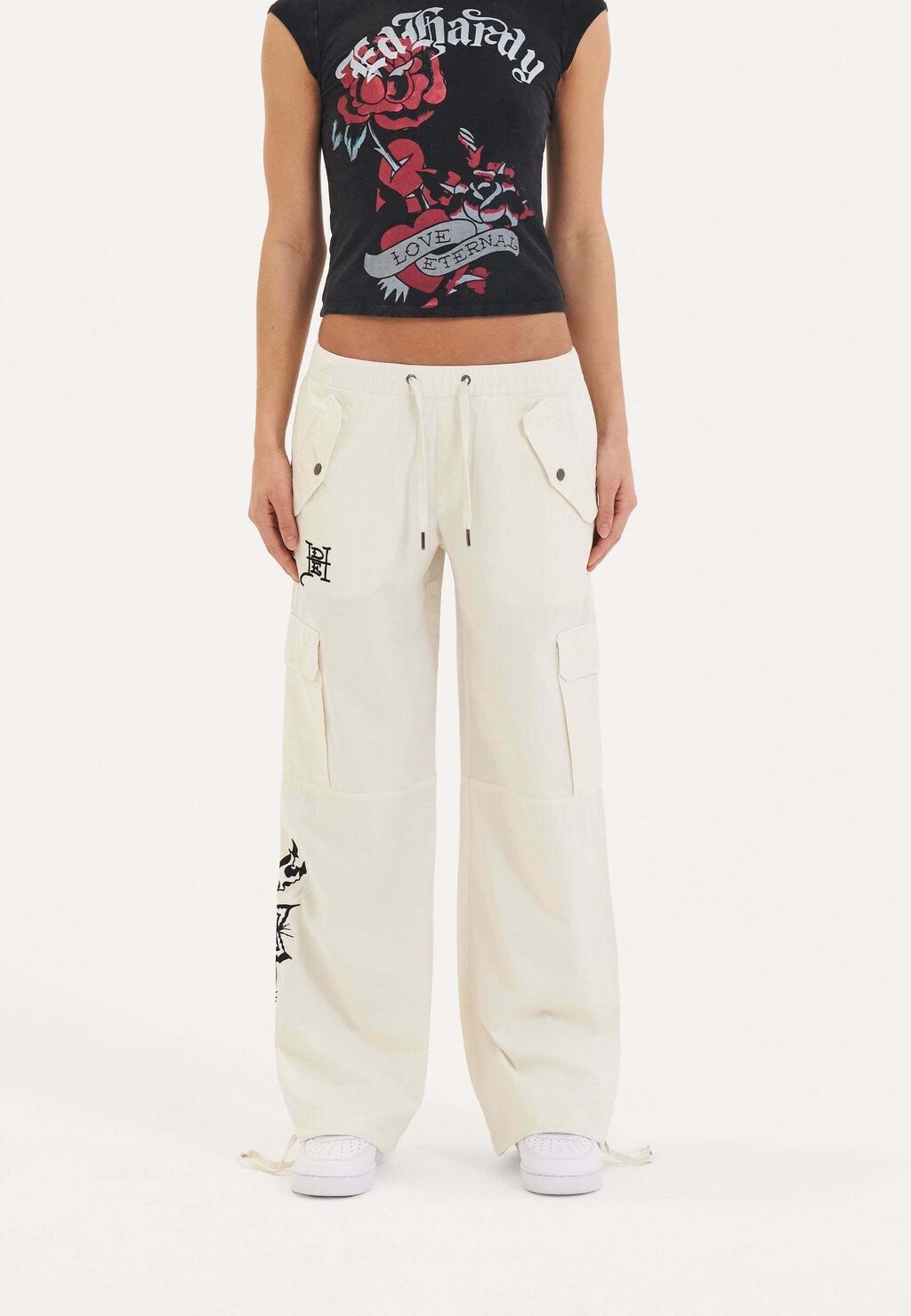 

Брюки карго HOLLYWOOD SWALLOW Ed Hardy, белый