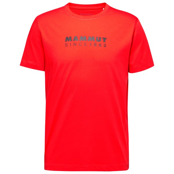 

Логотип футболки Mammut Core - футболка Mammut, красный