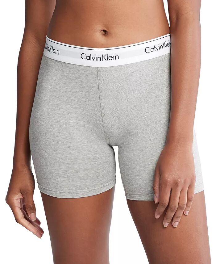 

Женские современные хлопковые трусы-боксеры QF7625 Calvin Klein, черный