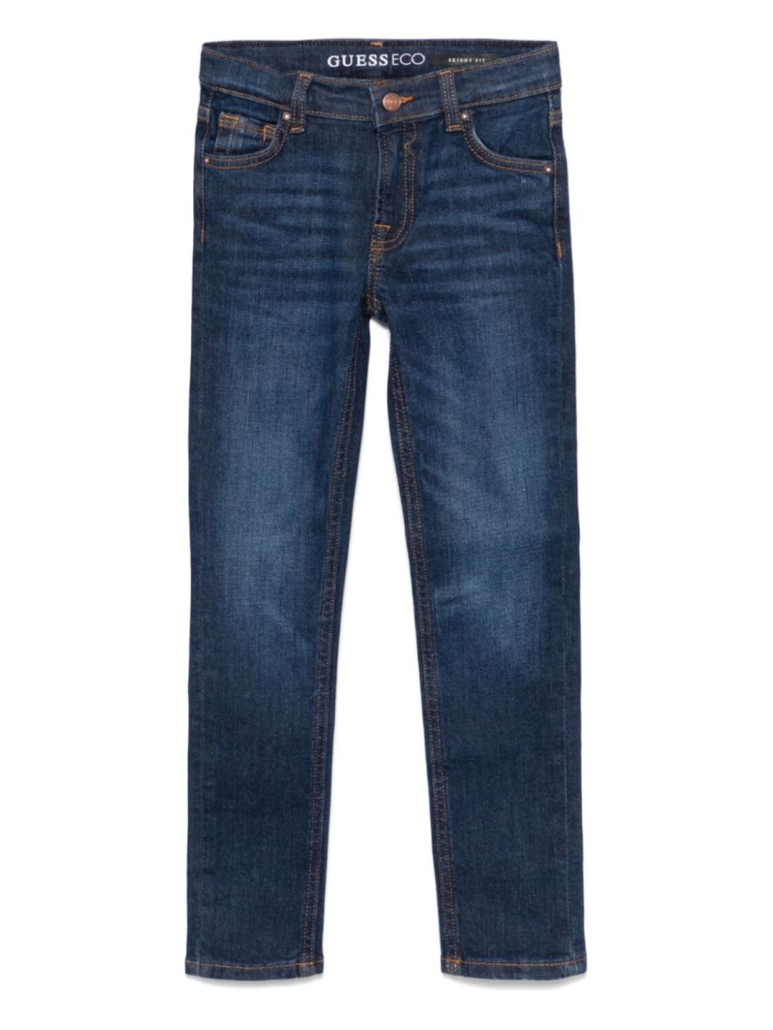 

Угадать детские зауженные джинсы guess kids, синий