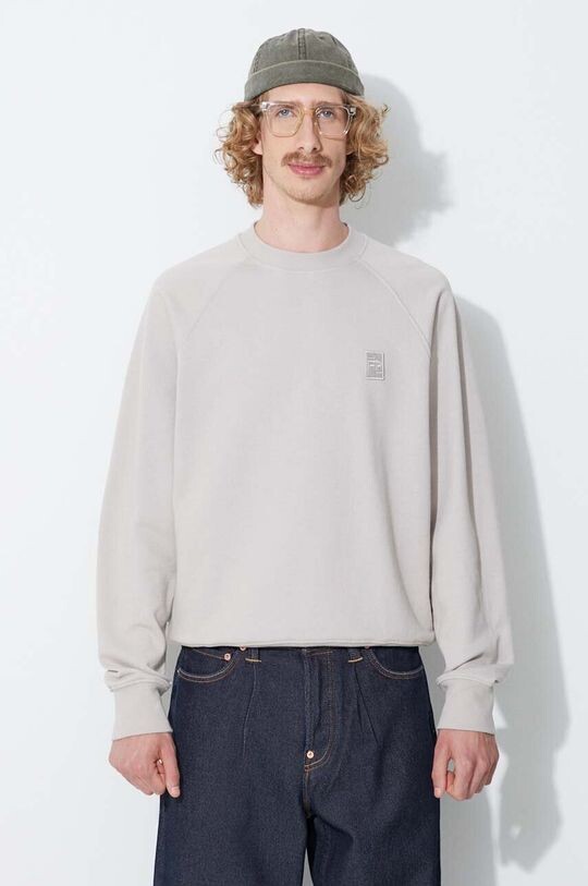 

Толстовка из хлопка люкс Filling Pieces, серый