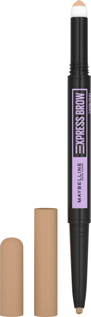

Карандаш для бровей Express Satin Duo 00 Светлый Блонд 1 шт. Maybelline New York