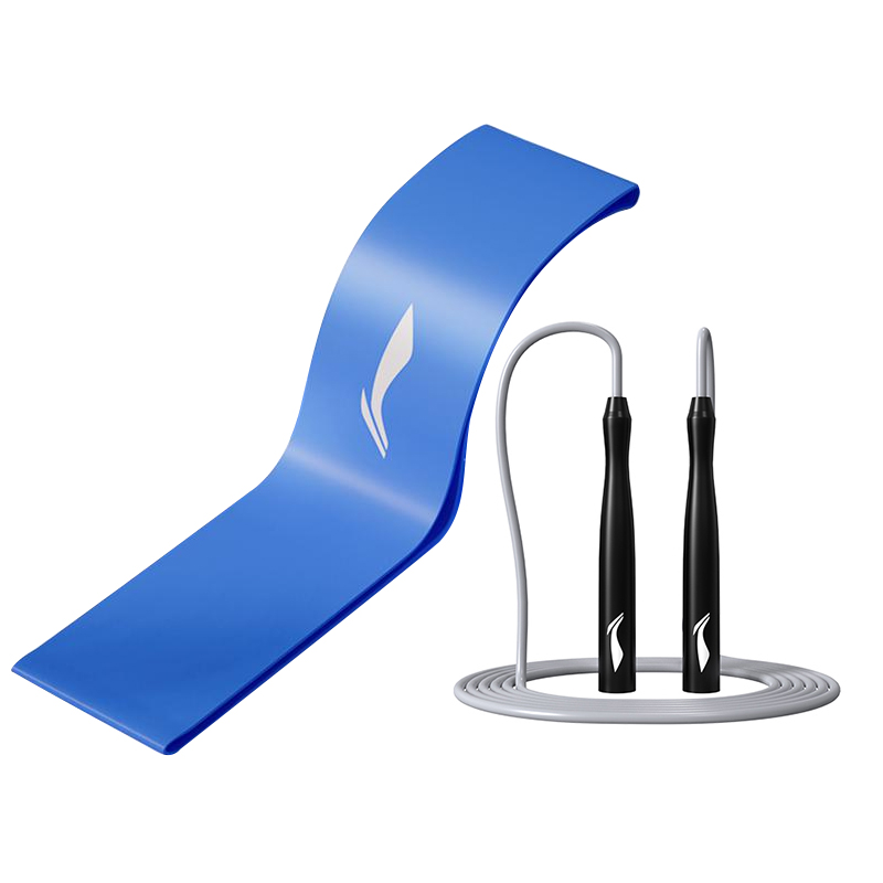 

Эластичные ленты для тренировок Li Ning, латексные, унисекс, beginner training[15 lbs+jump rope]