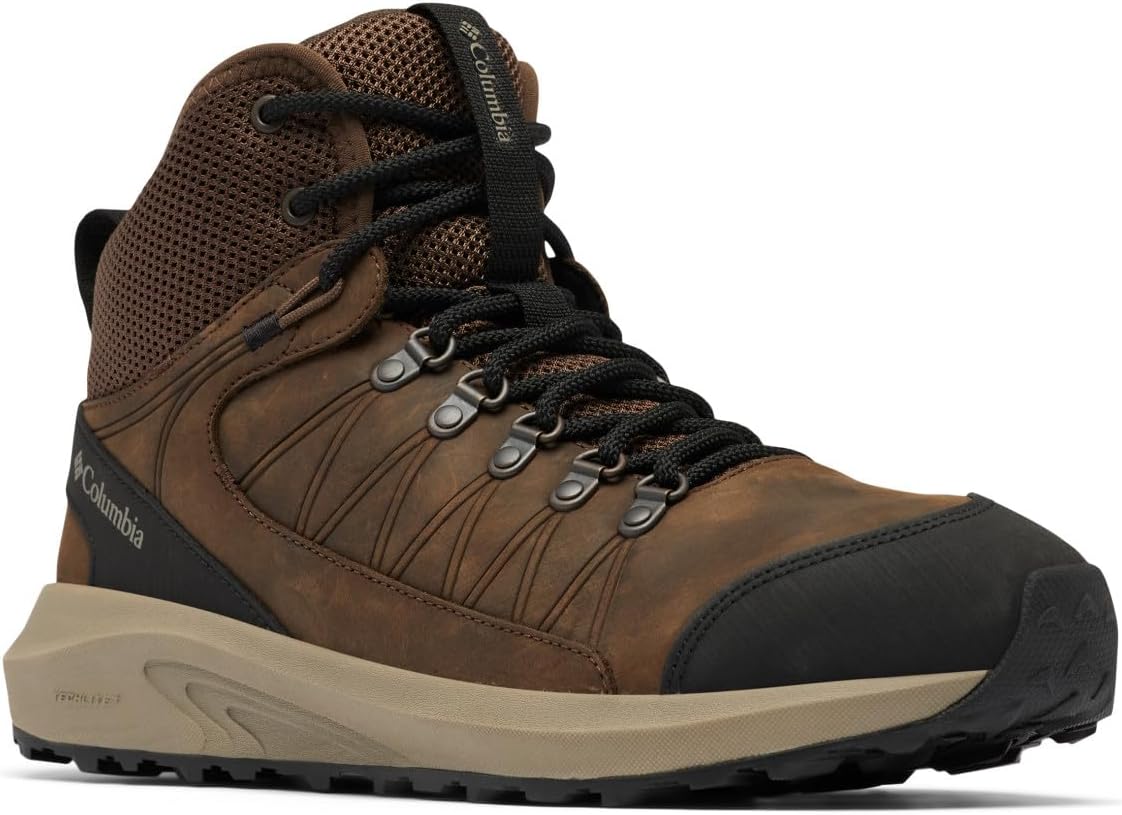 

Водонепроницаемые мужские кроссовки Columbia Trailstorm Crest Mid, Cordovan/Black