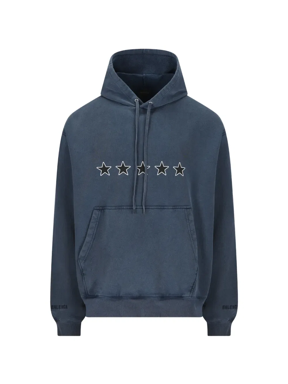 Худи Star-graphic Balenciaga, синий