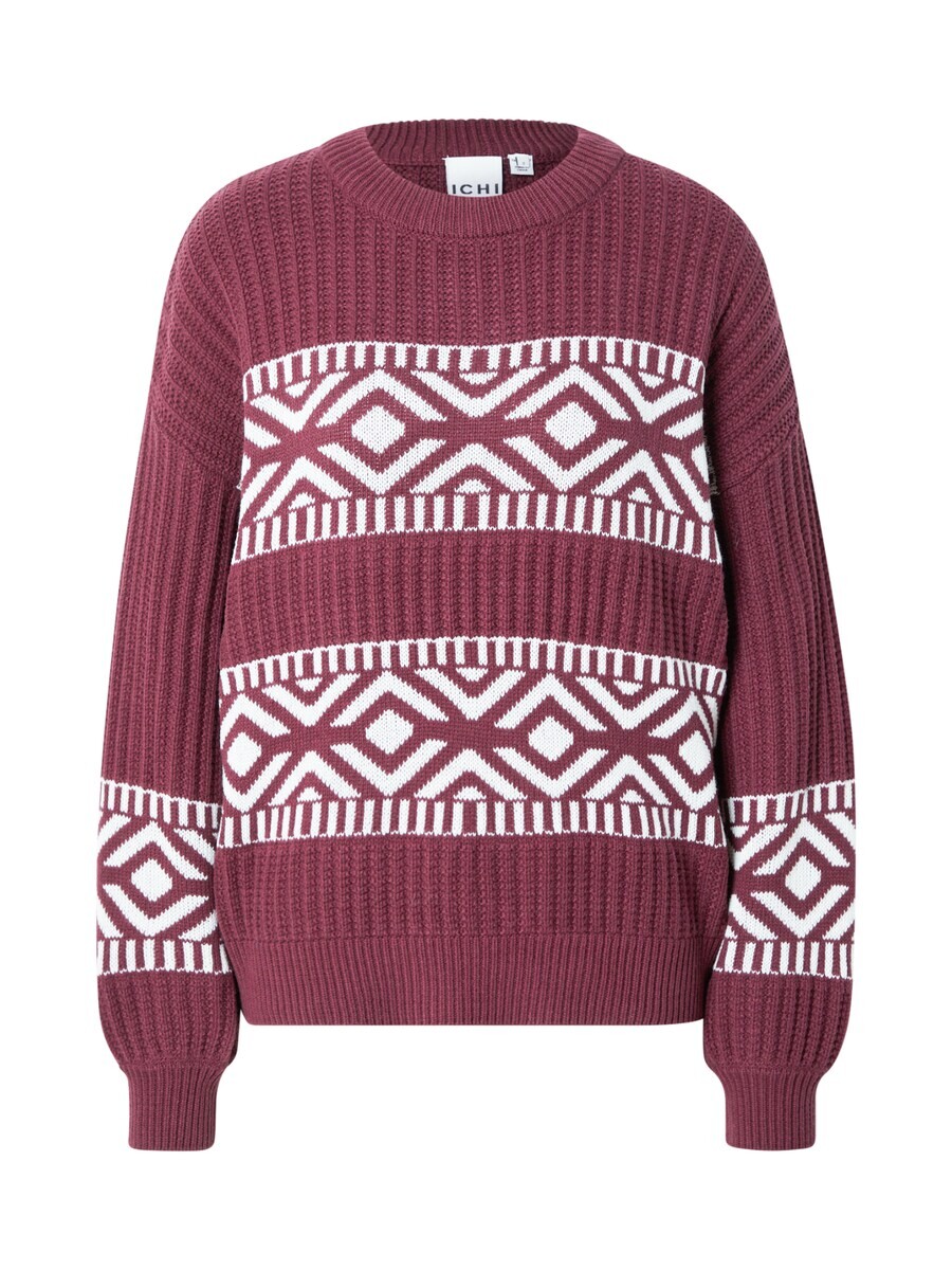 

Тонкий вязаный свитер ICHI Sweater IHBARISA, красный